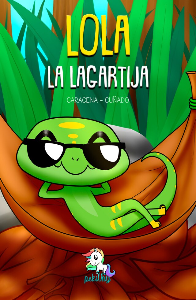 Portada de libro para Lola la lagartija