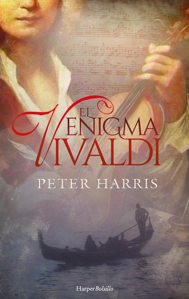 Kirjankansi teokselle El enigma Vivaldi