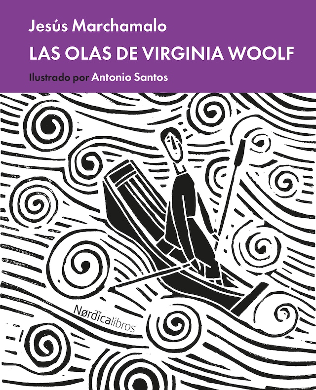 Book cover for Virginia Woolf, las olas
