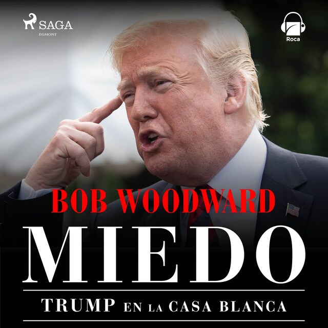 Boekomslag van Miedo. Trump en la Casa Blanca