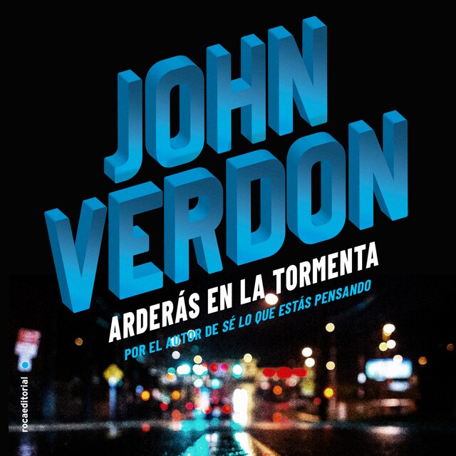 Portada de libro para Arderás en la tormenta