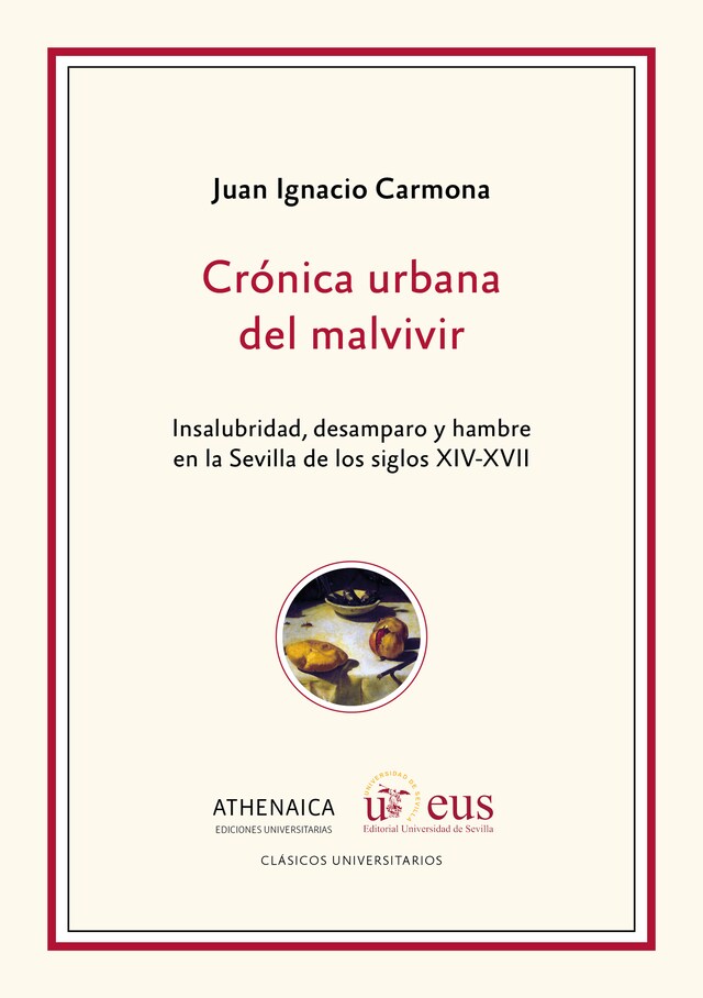 Book cover for Crónica urbana del malvivir