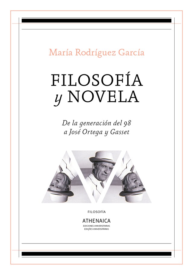 Book cover for Filosofía y novela