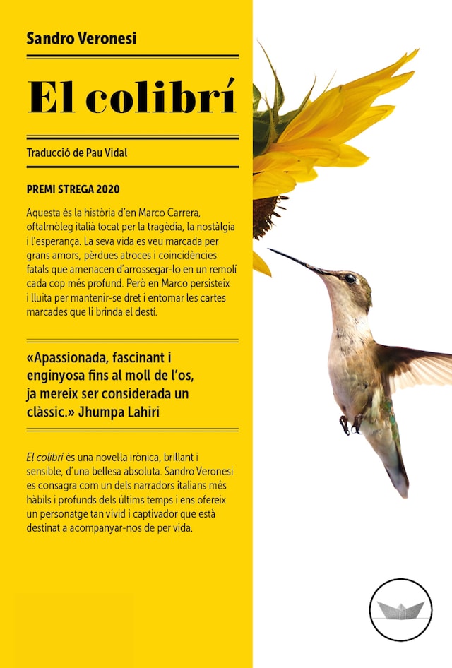 Boekomslag van El colibrí