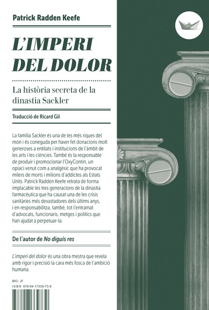 L'imperi del dolor bookCoverFor