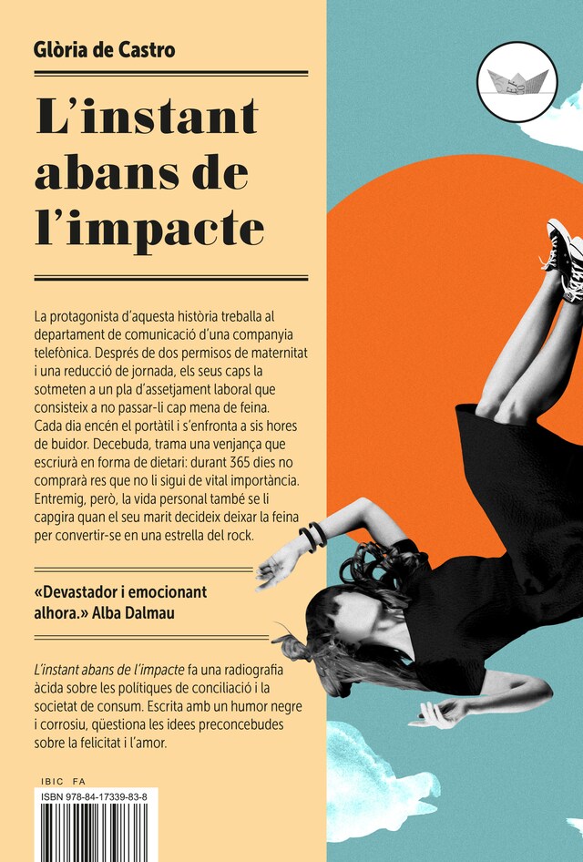 Buchcover für L'instant abans de l'impacte