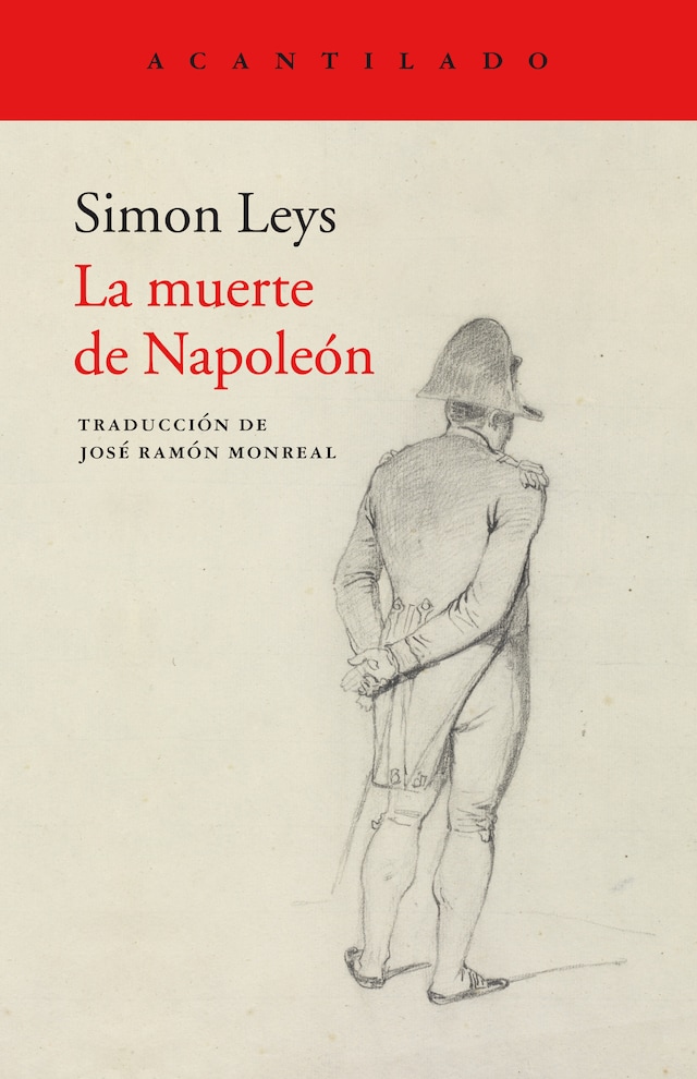 Book cover for La muerte de Napoleón