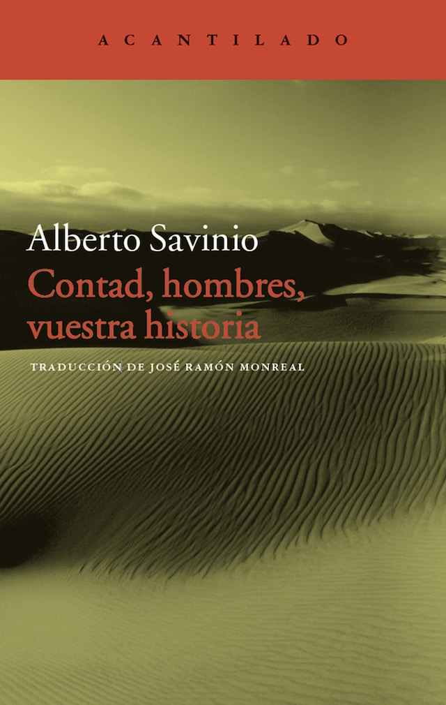 Book cover for Contad, hombres, vuestra historia