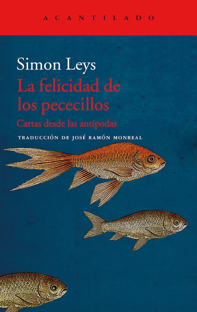Book cover for La felicidad de los pececillos
