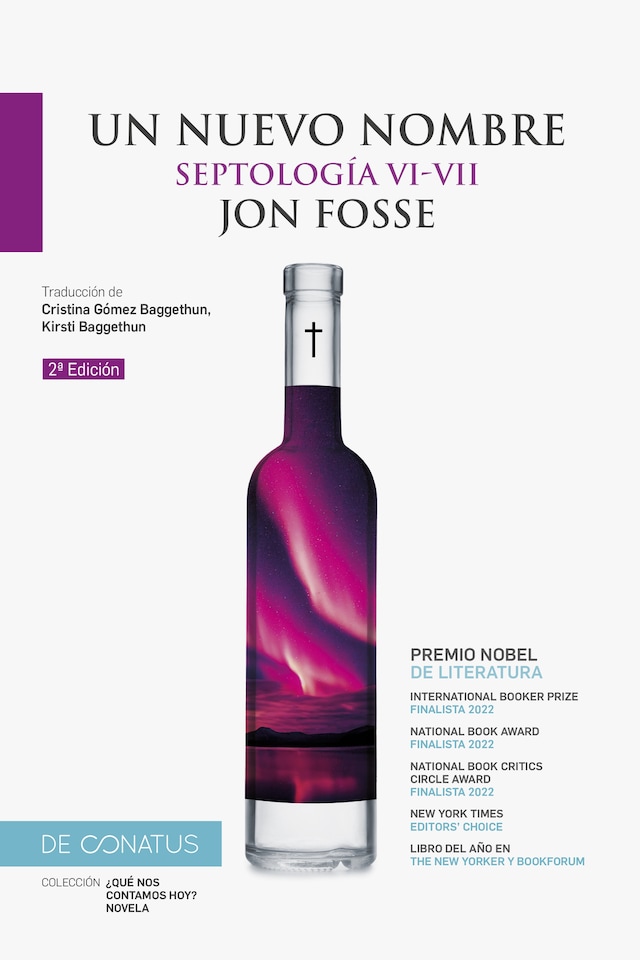 Book cover for Un nuevo nombre. Septología VI-VII