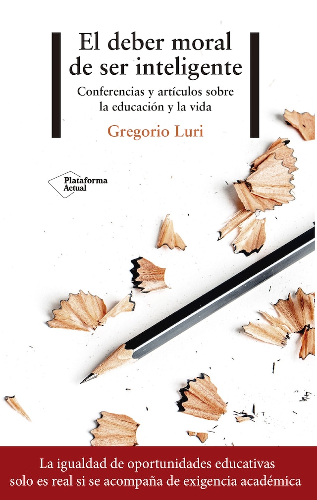 Book cover for El deber moral de ser inteligente