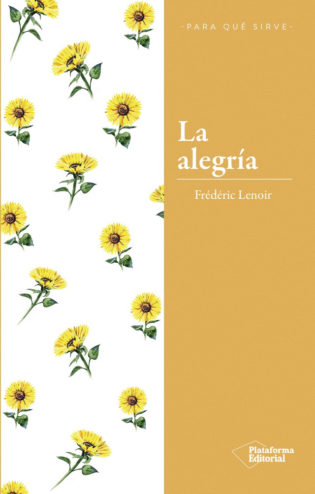 Book cover for La alegría