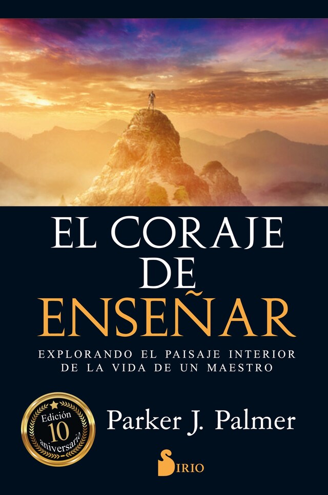 Book cover for El coraje de enseñar