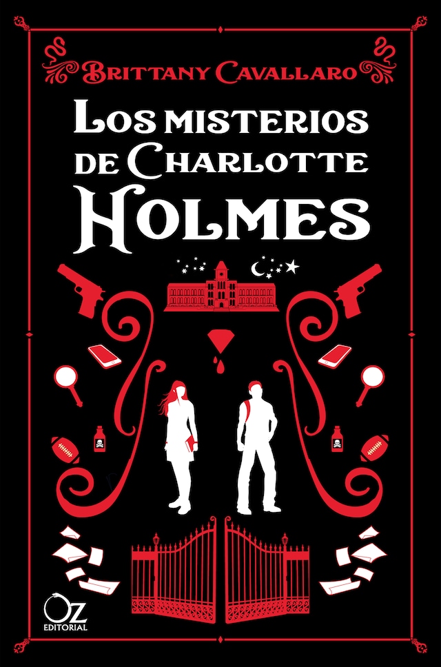 Book cover for Los misterios de Charlotte Holmes
