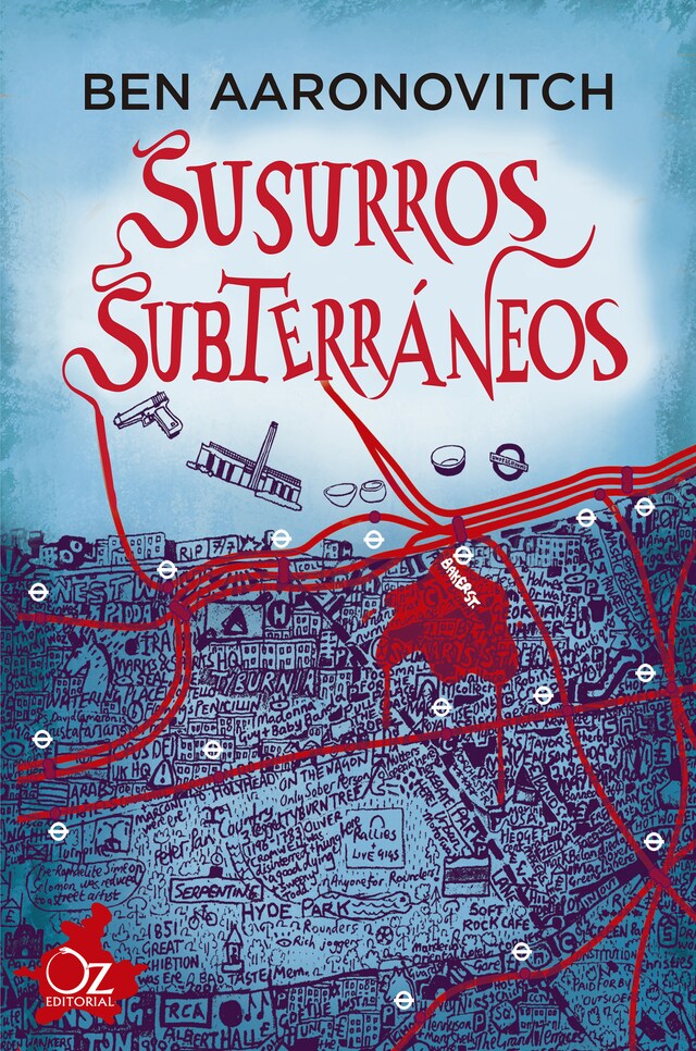 Book cover for Susurros subterráneos
