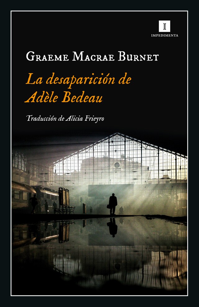 Book cover for La desaparición de Adèle Bedeau