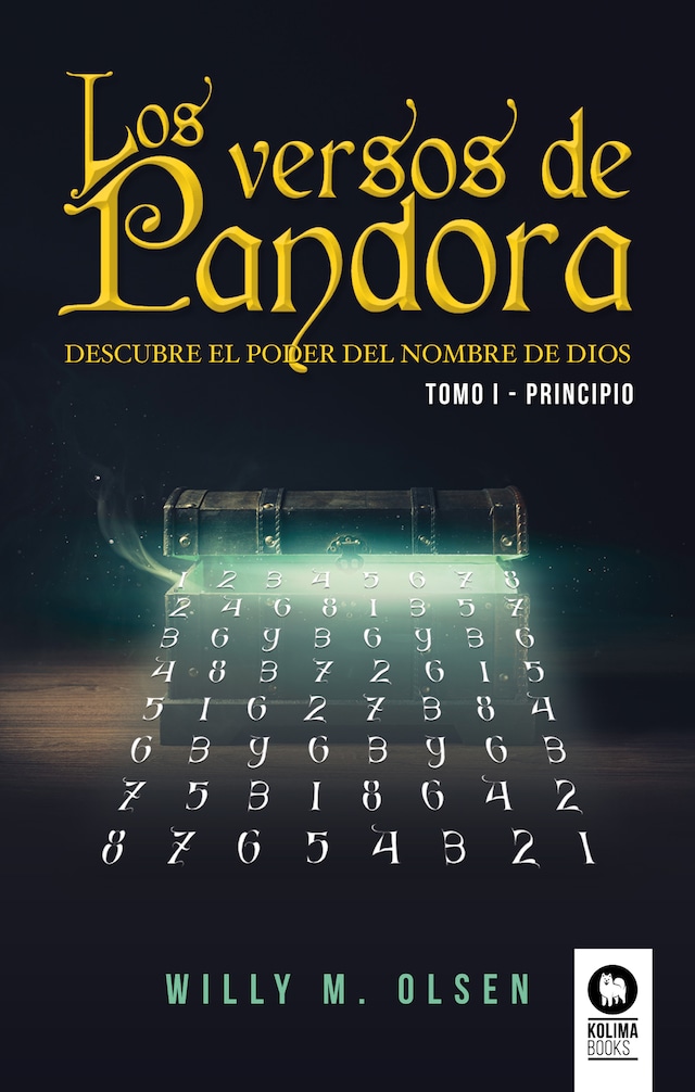 Book cover for Los versos de Pandora. Tomo I - Principio