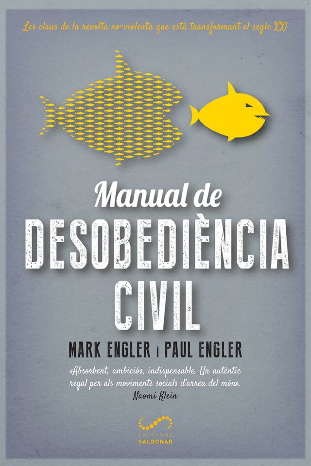 Boekomslag van Manual de desobediència civil