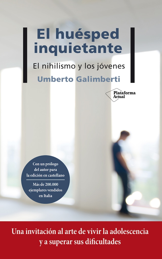 Copertina del libro per El huésped inquietante