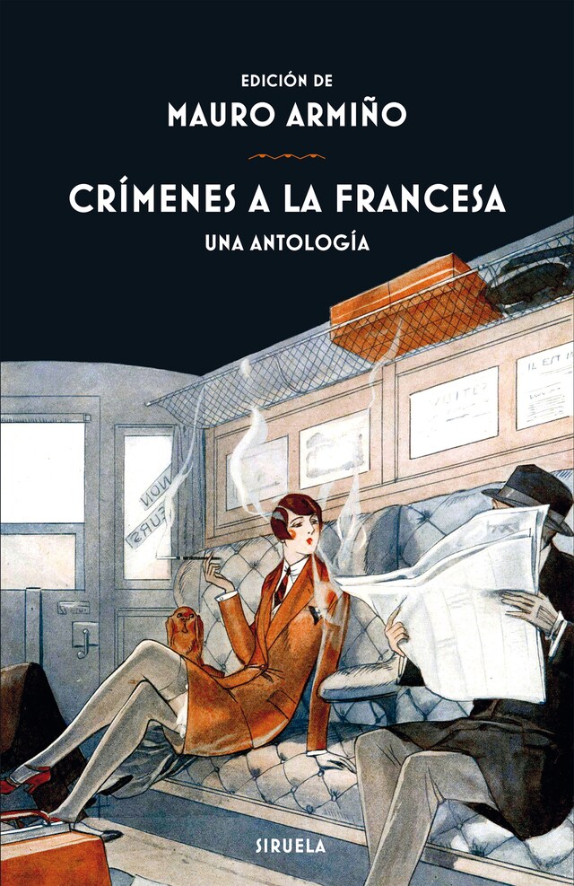 Buchcover für Crímenes a la francesa