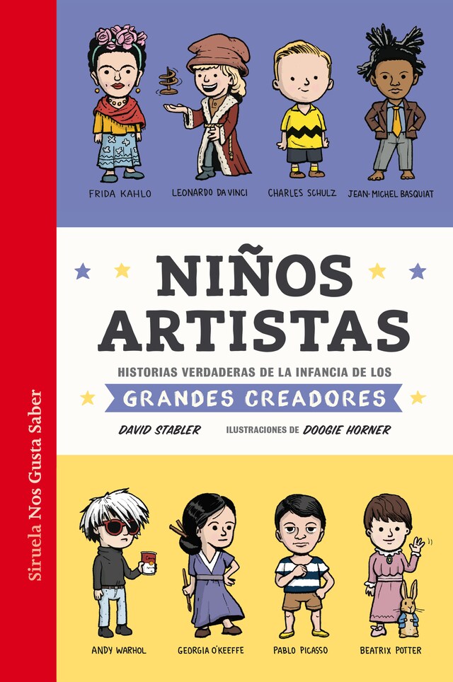 Couverture de livre pour Niños artistas