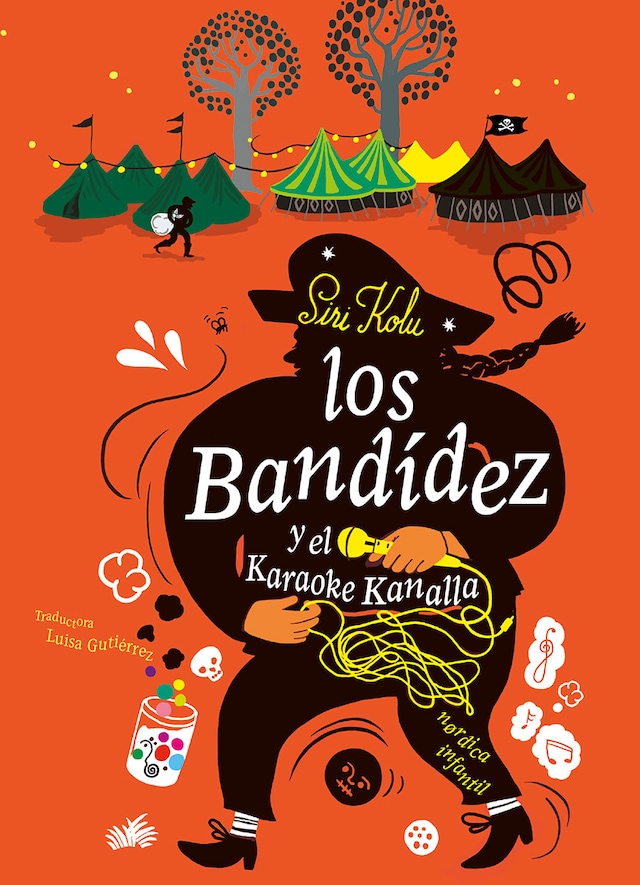 Okładka książki dla Los Bandídez y el Karaoke Kanalla