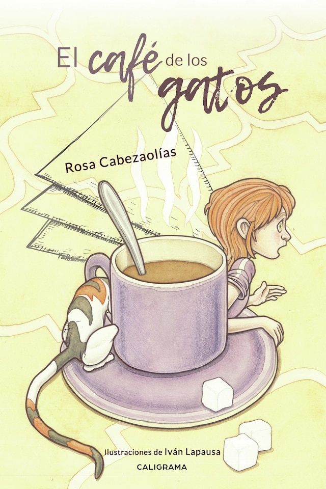 Book cover for El café de los gatos