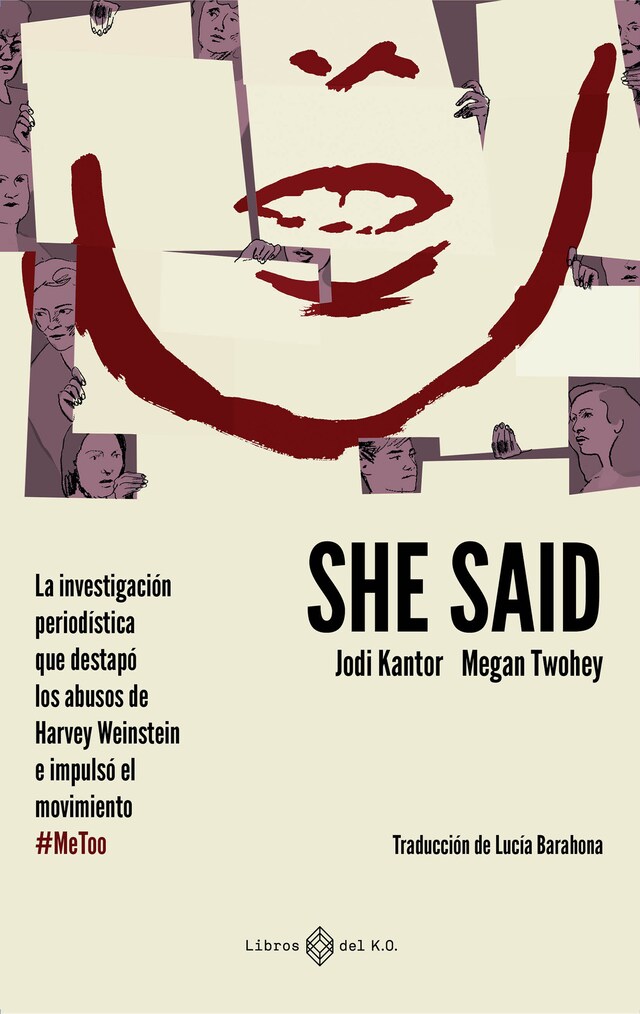 Portada de libro para She said