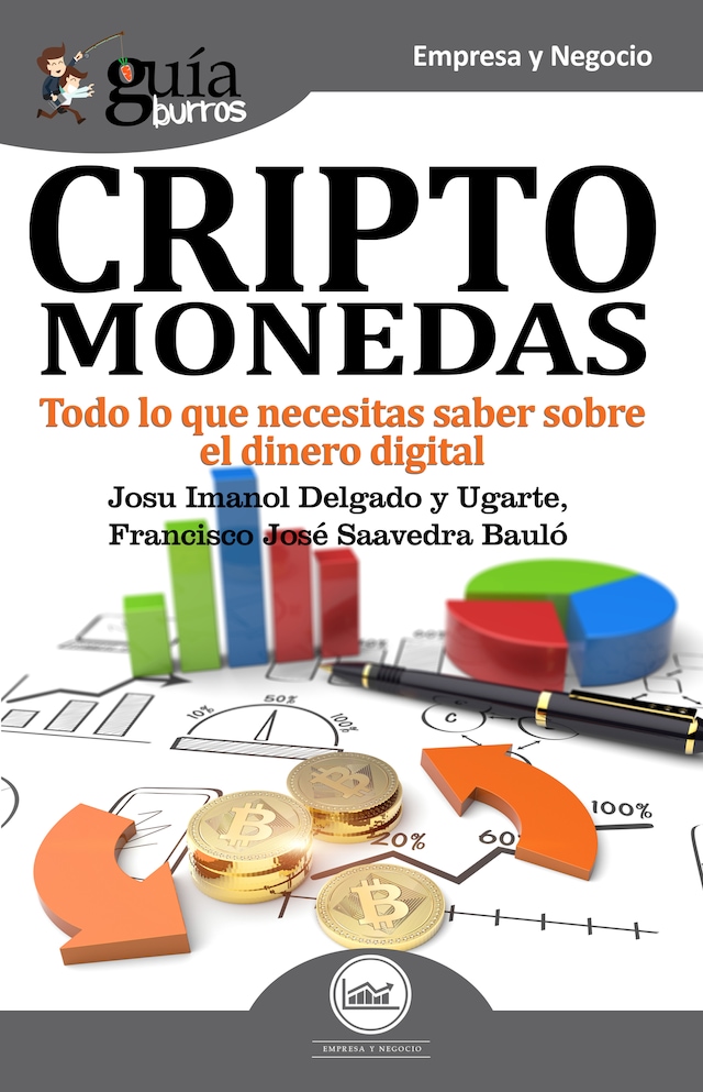 Portada de libro para GuíaBurros Criptomonedas