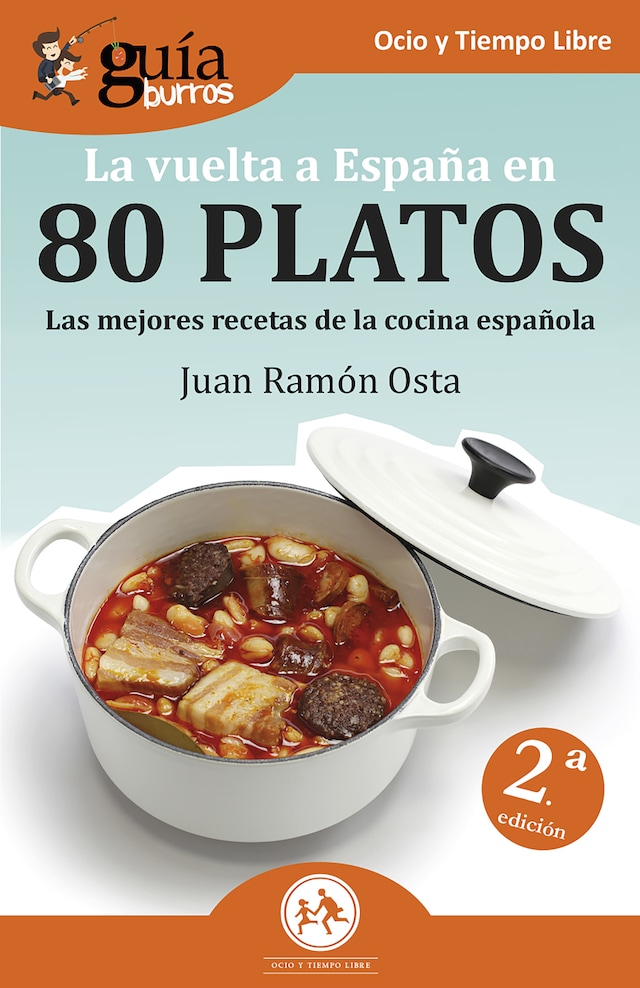 Boekomslag van GuíaBurros La vuelta a España en 80 platos