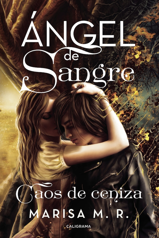 Book cover for Caos de ceniza (Ángel de sangre 2)