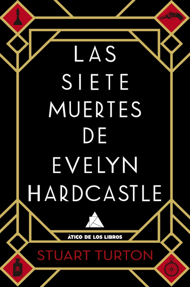 Buchcover für Las siete muertes de Evelyn Hardcastle