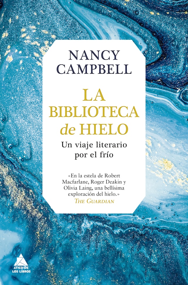 Book cover for La biblioteca de hielo