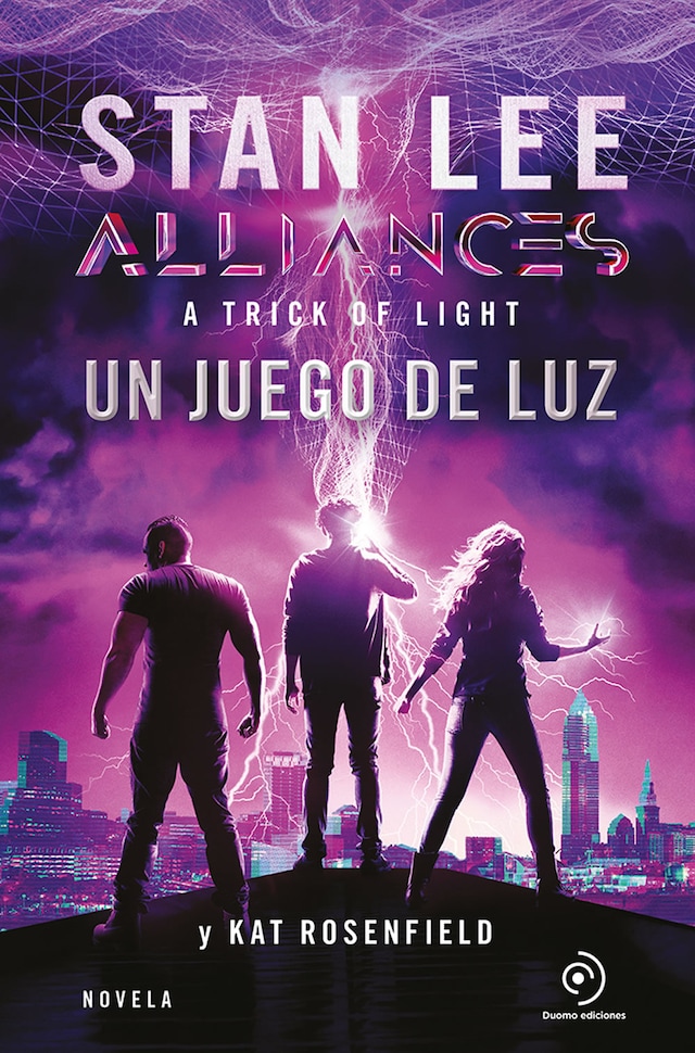 Kirjankansi teokselle Alliances. Un juego de luz