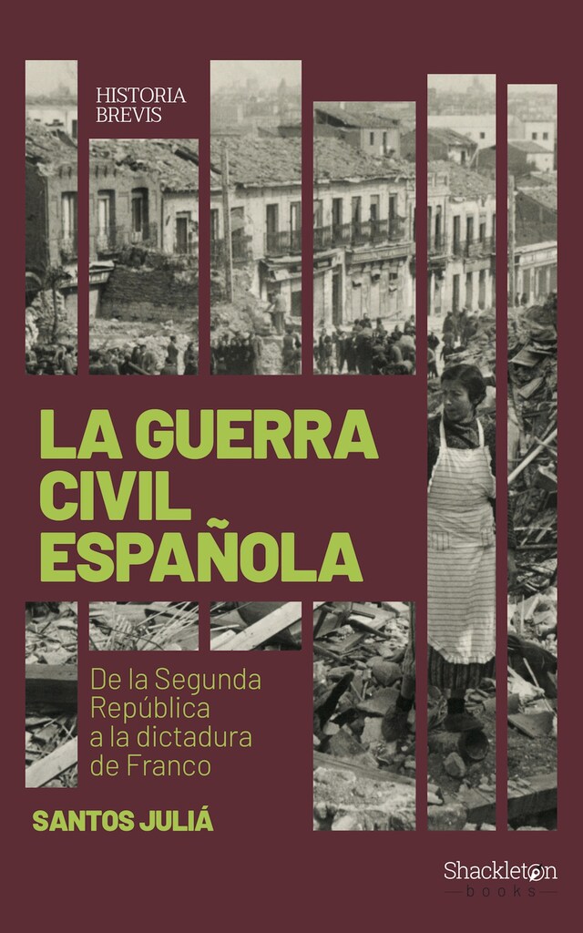 Portada de libro para La guerra civil española