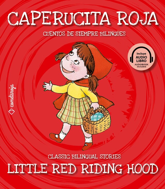 Portada de libro para Caperucita Roja / Little Red Riding Hood