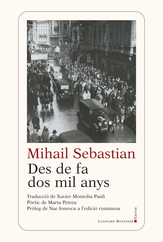 Book cover for Des de fa dos mil anys