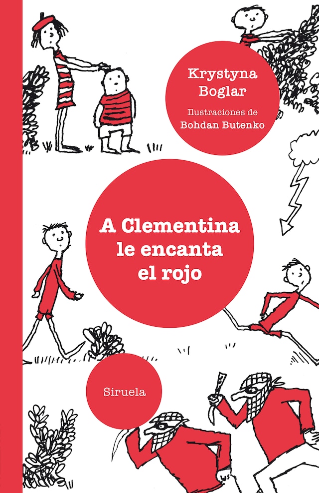 Book cover for A Clementina le encanta el rojo