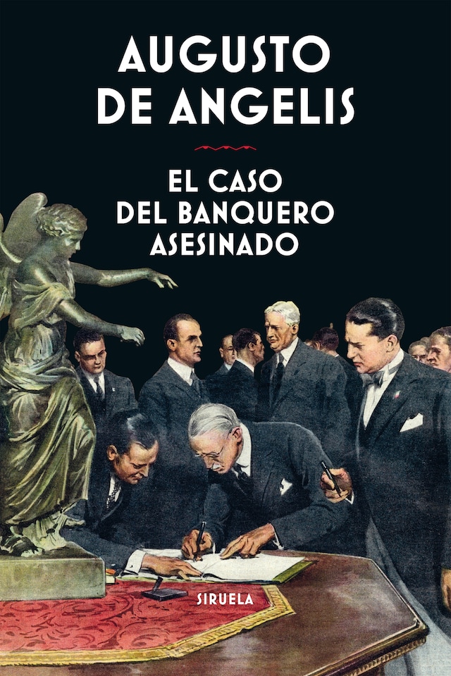 Couverture de livre pour El caso del banquero asesinado