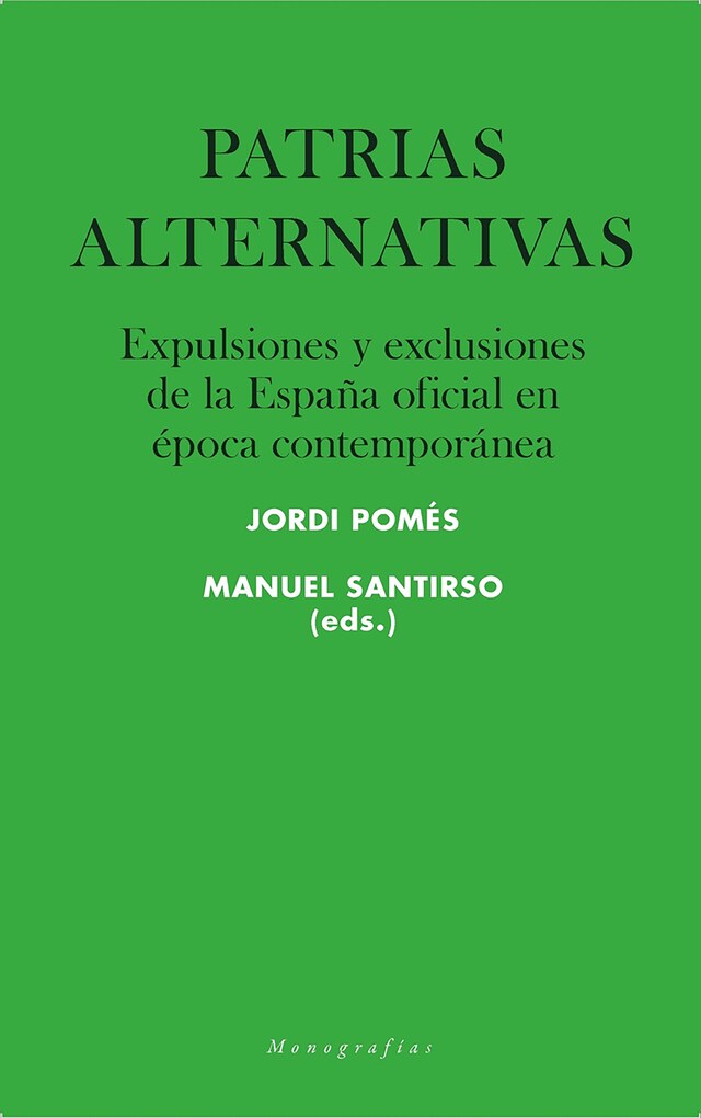 Copertina del libro per Patrias alternativas