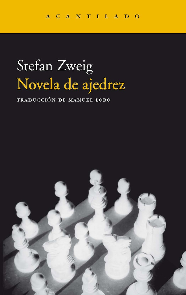 Boekomslag van Novela de ajedrez