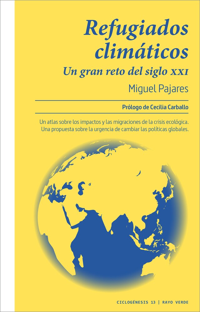 Book cover for Refugiados climáticos