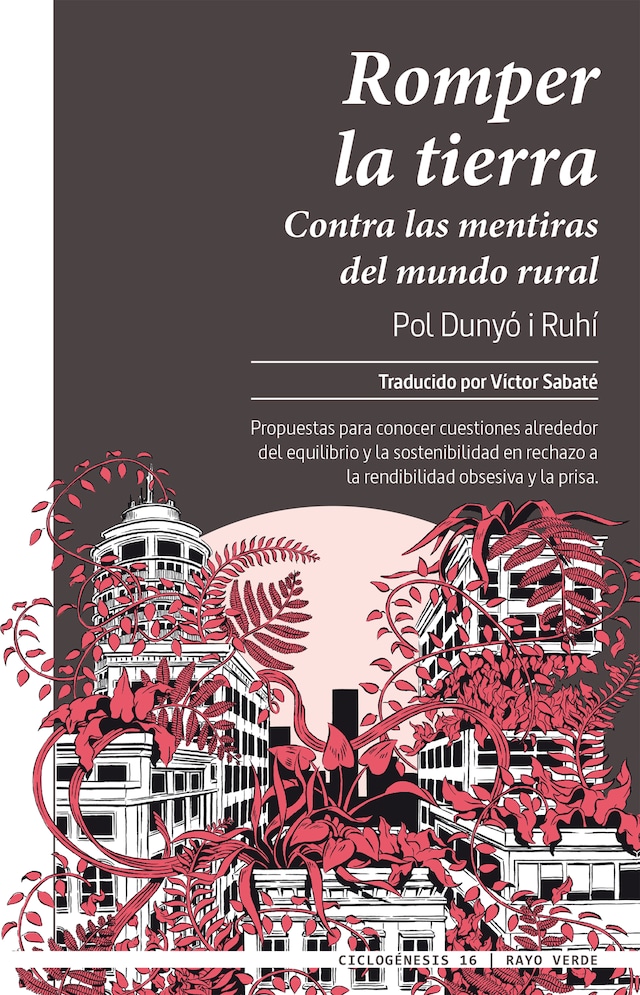 Book cover for Romper la tierra