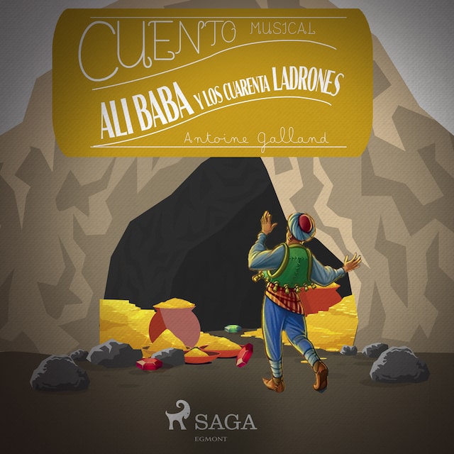 Book cover for Cuento musical: Alibabá y los 40 ladrones