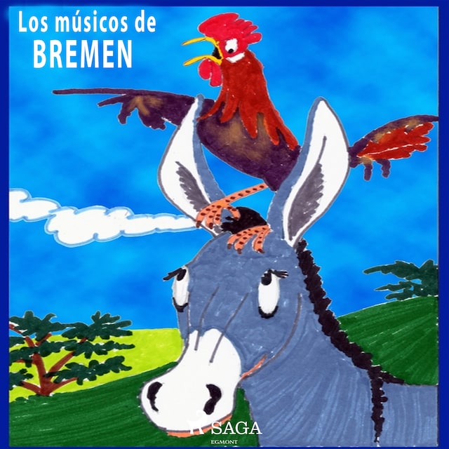 Book cover for Cuento musical "Los músicos de Bremen