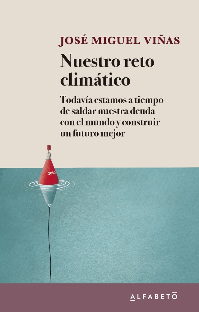 Book cover for Nuestro reto climático