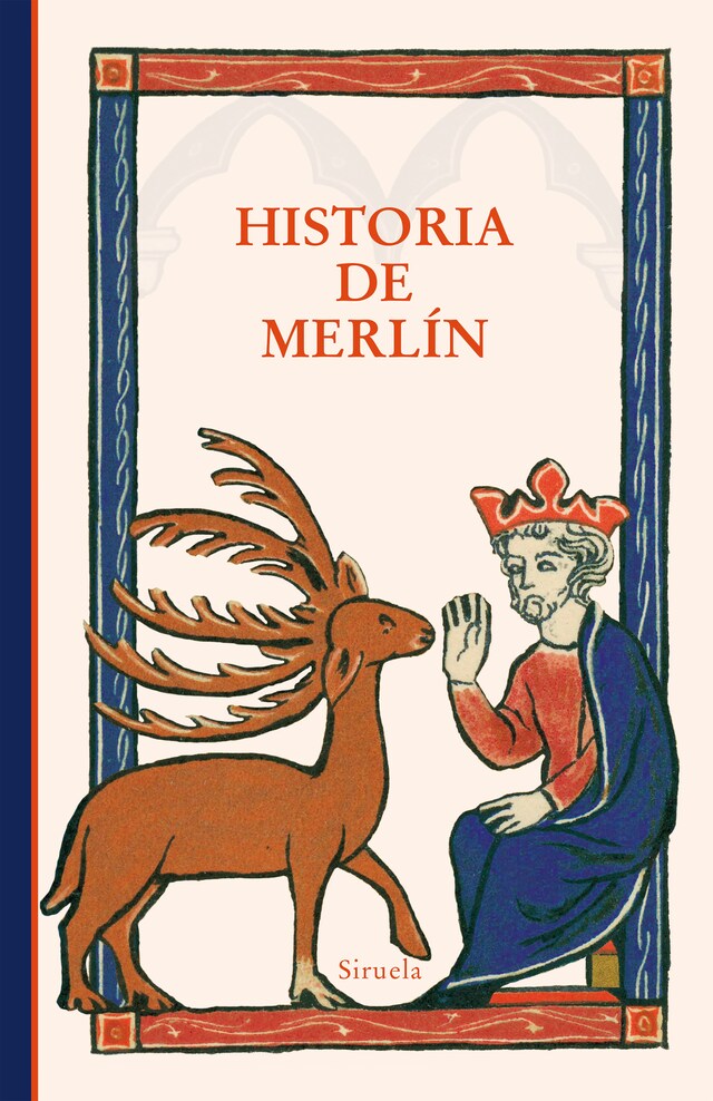 Book cover for Historia de Merlín