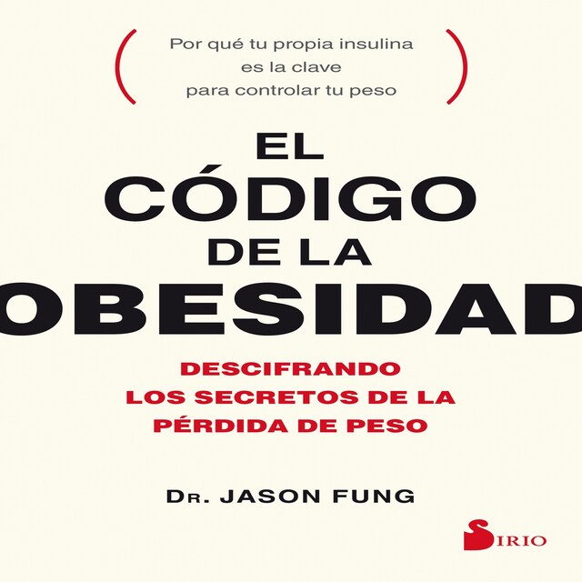 Buchcover für El código de la obesidad