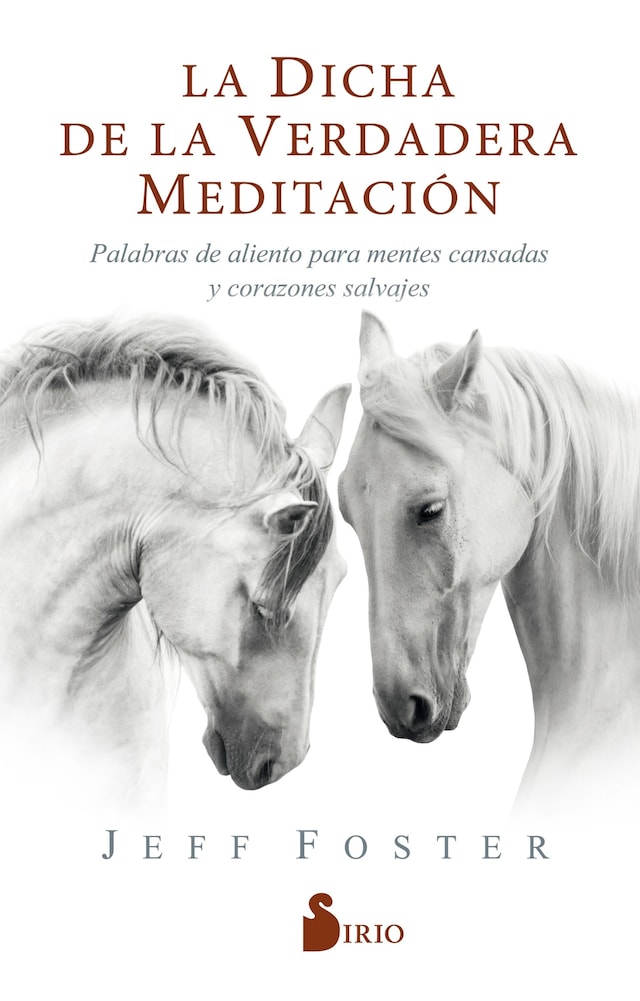 Book cover for La dicha de la verdadera meditación