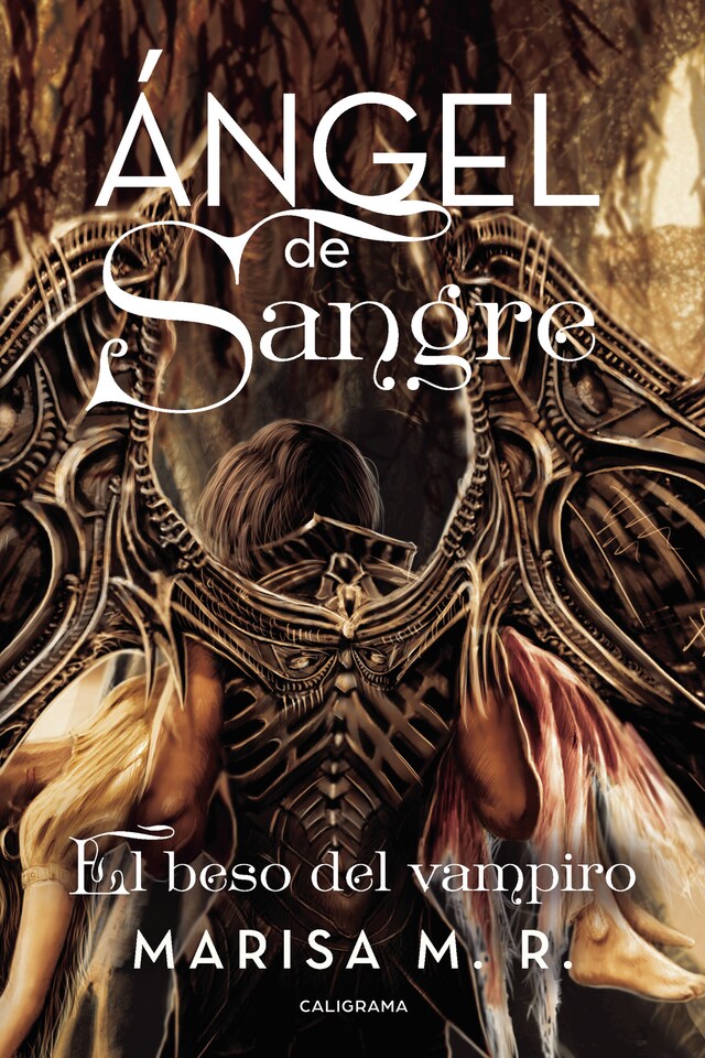 Portada de libro para El beso del vampiro (Ángel de sangre 3)